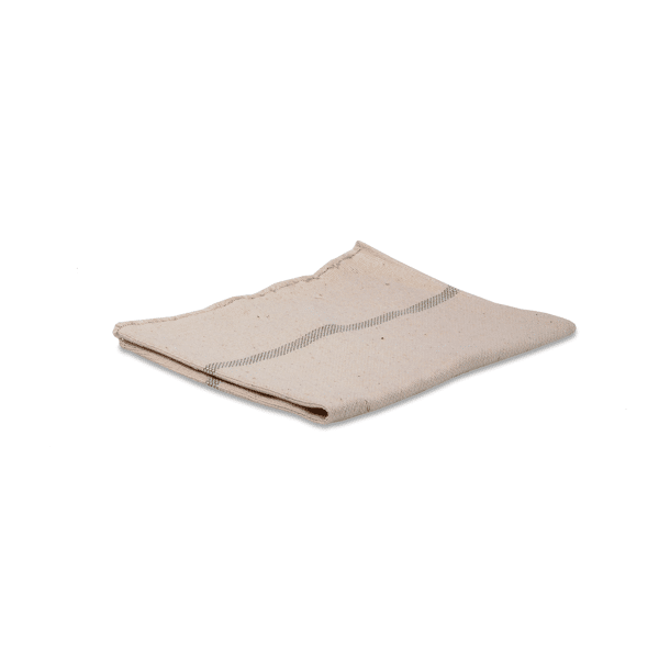 Chiffon pour sol avec bande verte, non tufté, 400 g/m2