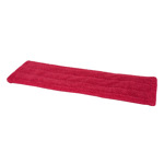 Microfibre flat mop with pockets and flaps