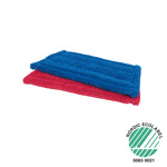 Microfibre flat mop (use damp)