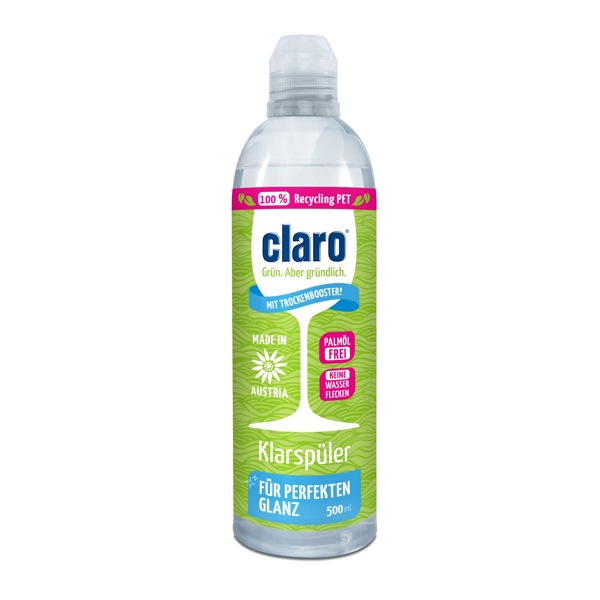 Glansspoelmiddel, 500ml, Claro Eco