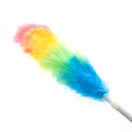 Feather duster, with telescopic handle
