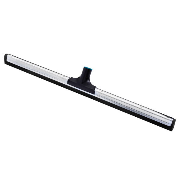 Floor squeegee Hybrid with water barrier