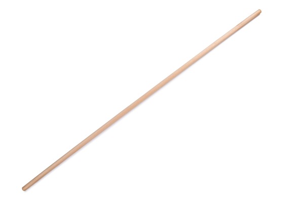 Broom handle, wooden