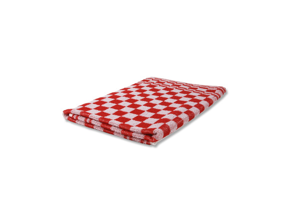 Kitchen towel, checkered 100% cotton