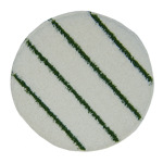 Bonnet pad with green stripe