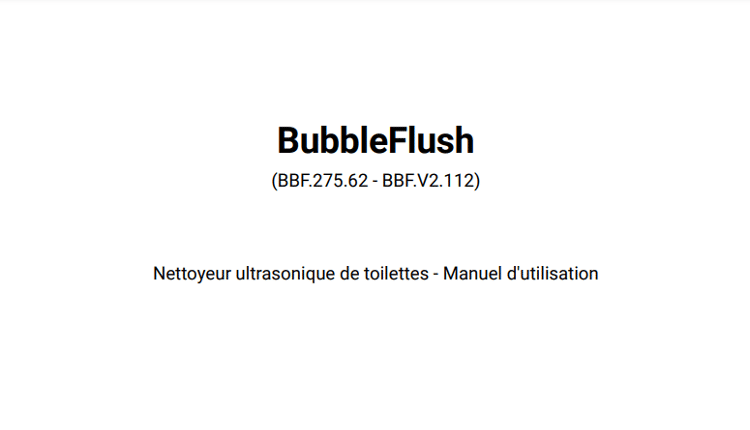 BubbleFlush FR