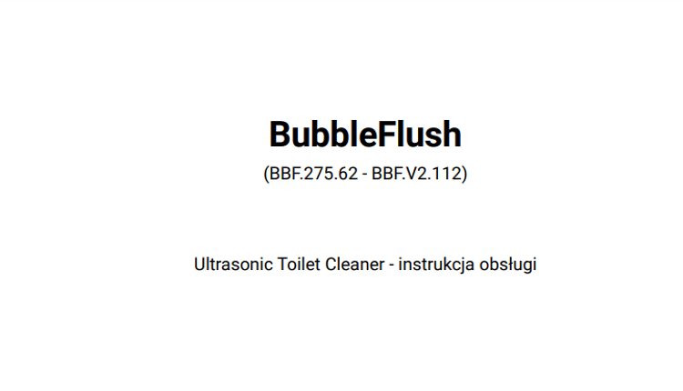 BubbleFlush PL