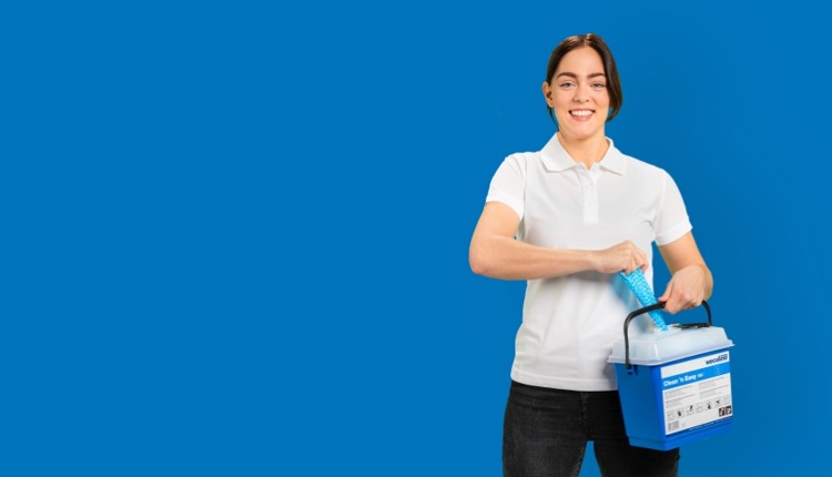Clean 'n Easy concept Homepage banner